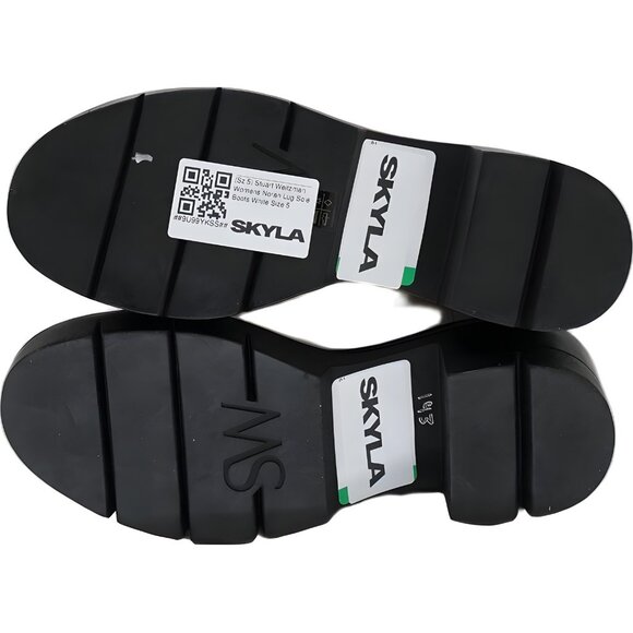 Stuart Weitzman Norah Lug Sole Boots Women's US 5 - Picture 6 of 6